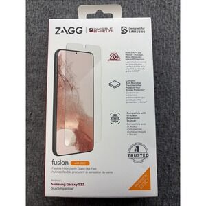 ZAGG InvisibleShield Fusion Screen Protector with D3O for Samsung Galaxy S22+ 5G